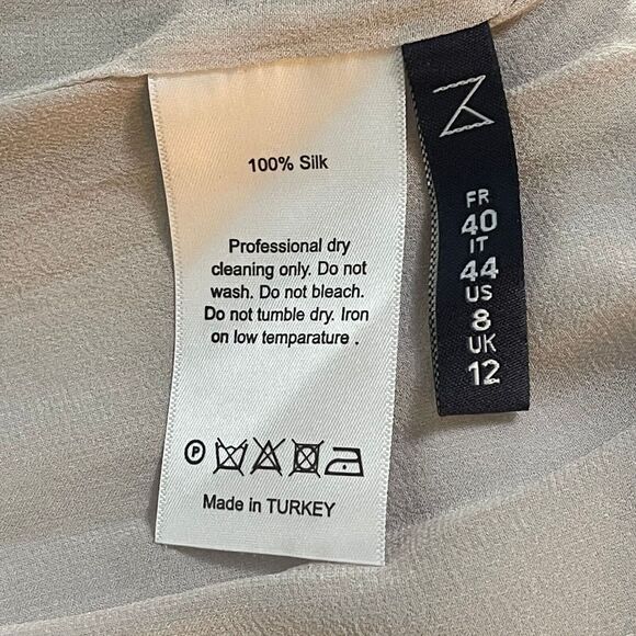 Zeynep Arcay Mini Bead Dress Light Grey - Picture 10 of 12